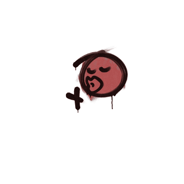 Sealed Graffiti | Smooch (Blood Red)
