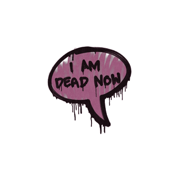 Sealed Graffiti | Dead Now (Princess Pink)