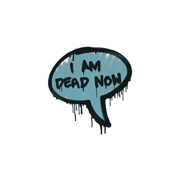 Sealed Graffiti | Dead Now (Wire Blue)