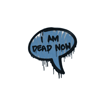 Sealed Graffiti | Dead Now (Monarch Blue)