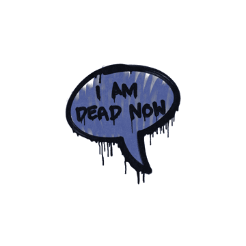 Sealed Graffiti | Dead Now (SWAT Blue)