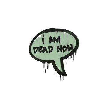 Sealed Graffiti | Dead Now (Cash Green)
