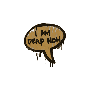 Sealed Graffiti | Dead Now (Desert Amber)