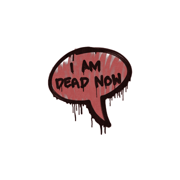 Sealed Graffiti | Dead Now (Blood Red)