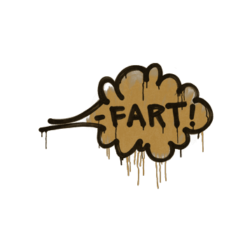 Sealed Graffiti | Fart (Desert Amber)
