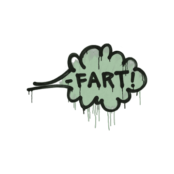 Sealed Graffiti | Fart (Cash Green)