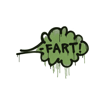 Sealed Graffiti | Fart (Battle Green)
