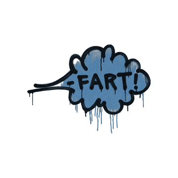 Sealed Graffiti | Fart (Monarch Blue)