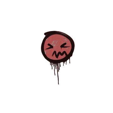 Sealed Graffiti | Grimace (Blood Red)