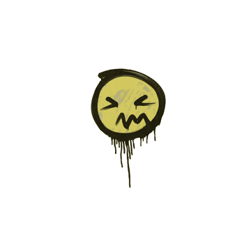 Sealed Graffiti | Grimace (Tracer Yellow)