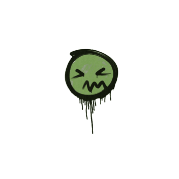 Sealed Graffiti | Grimace (Battle Green)