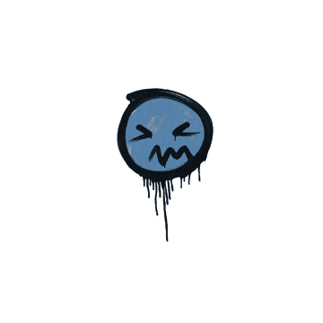 Sealed Graffiti | Grimace (Monarch Blue)