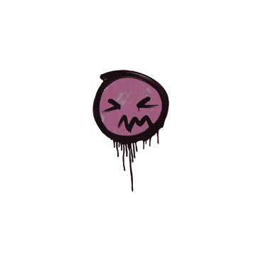 Sealed Graffiti | Grimace (Princess Pink)
