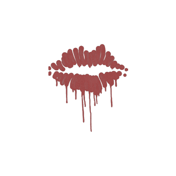 Sealed Graffiti | Kiss (Blood Red)