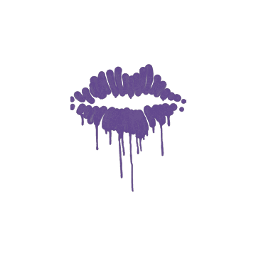 Sealed Graffiti | Kiss (Monster Purple)