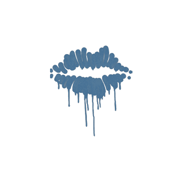 Sealed Graffiti | Kiss (Monarch Blue)
