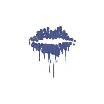Sealed Graffiti | Kiss (SWAT Blue)