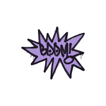 Sealed Graffiti | BOOM (Violent Violet)