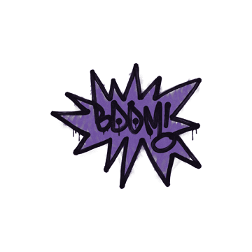 Sealed Graffiti | BOOM (Monster Purple)