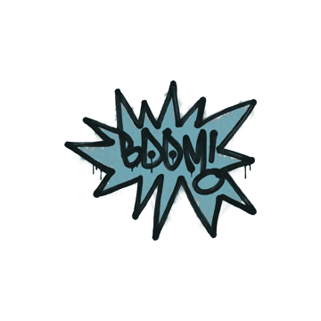 Sealed Graffiti | BOOM (Wire Blue)