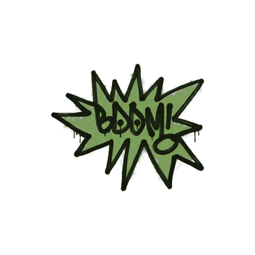 Sealed Graffiti | BOOM (Battle Green)