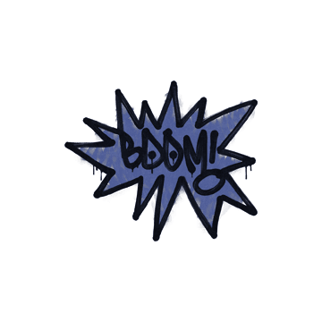 Sealed Graffiti | BOOM (SWAT Blue)