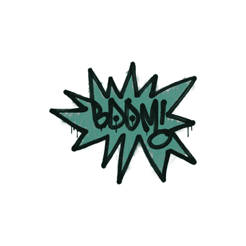 Sealed Graffiti | BOOM (Frog Green)