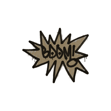Sealed Graffiti | BOOM (Dust Brown)