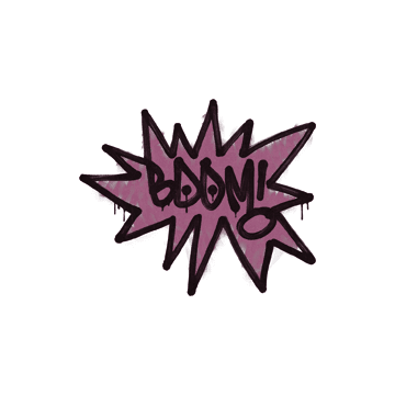 Sealed Graffiti | BOOM (Princess Pink)