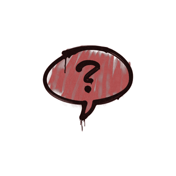 Sealed Graffiti | Question Mark (Blood Red)