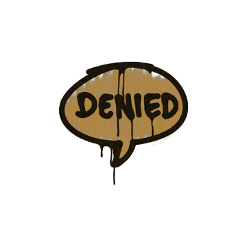 Sealed Graffiti | Denied (Desert Amber)