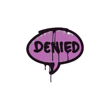 Sealed Graffiti | Denied (Bazooka Pink)