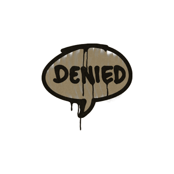 Sealed Graffiti | Denied (Dust Brown)