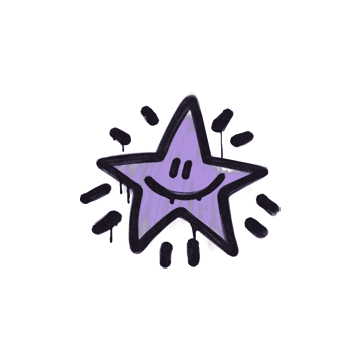 Sealed Graffiti | Shining Star (Violent Violet)