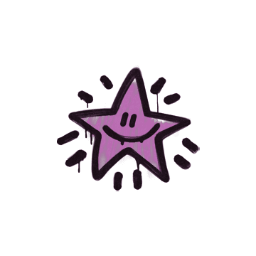 Sealed Graffiti | Shining Star (Bazooka Pink)