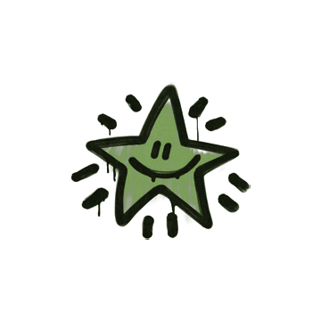 Sealed Graffiti | Shining Star (Battle Green)