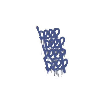 Sealed Graffiti | BEEP (SWAT Blue)
