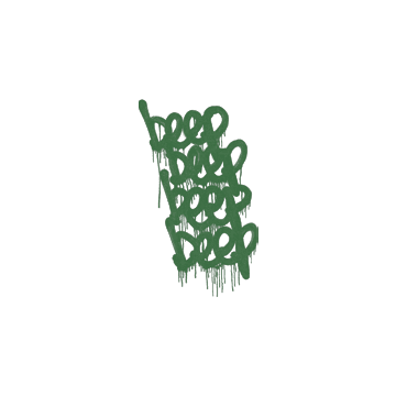Sealed Graffiti | BEEP (Jungle Green)