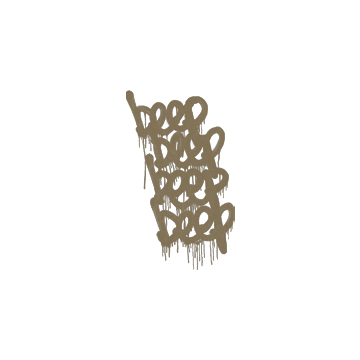 Sealed Graffiti | BEEP (Dust Brown)