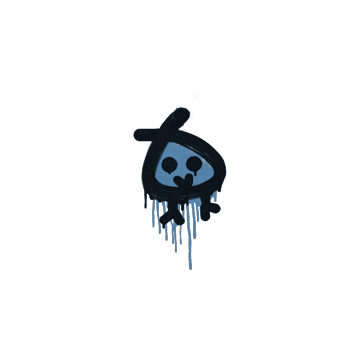 Sealed Graffiti | Little Bock (Monarch Blue)