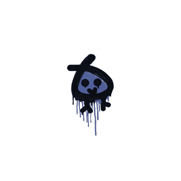 Sealed Graffiti | Little Bock (SWAT Blue)