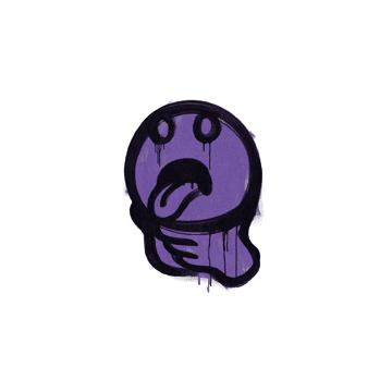 Sealed Graffiti | Choke (Monster Purple)