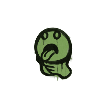 Sealed Graffiti | Choke (Battle Green)