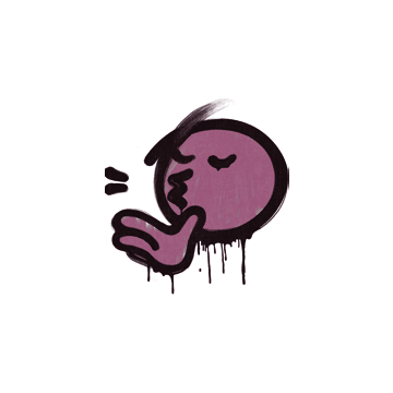 Sealed Graffiti | Chef Kiss (Princess Pink)