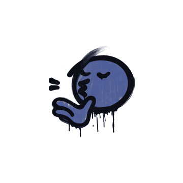 Sealed Graffiti | Chef Kiss (SWAT Blue)