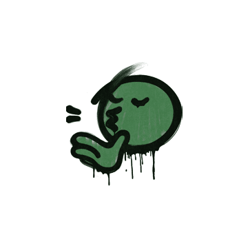 Sealed Graffiti | Chef Kiss (Jungle Green)