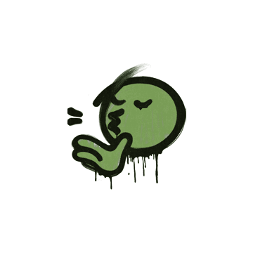 Sealed Graffiti | Chef Kiss (Battle Green)