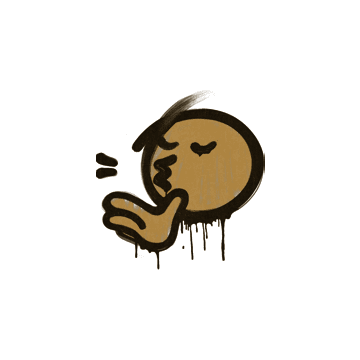 Sealed Graffiti | Chef Kiss (Desert Amber)