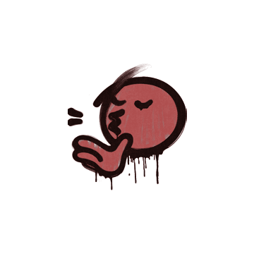 Sealed Graffiti | Chef Kiss (Blood Red)