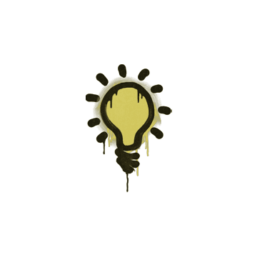 Sealed Graffiti | Lightbulb (Tracer Yellow)